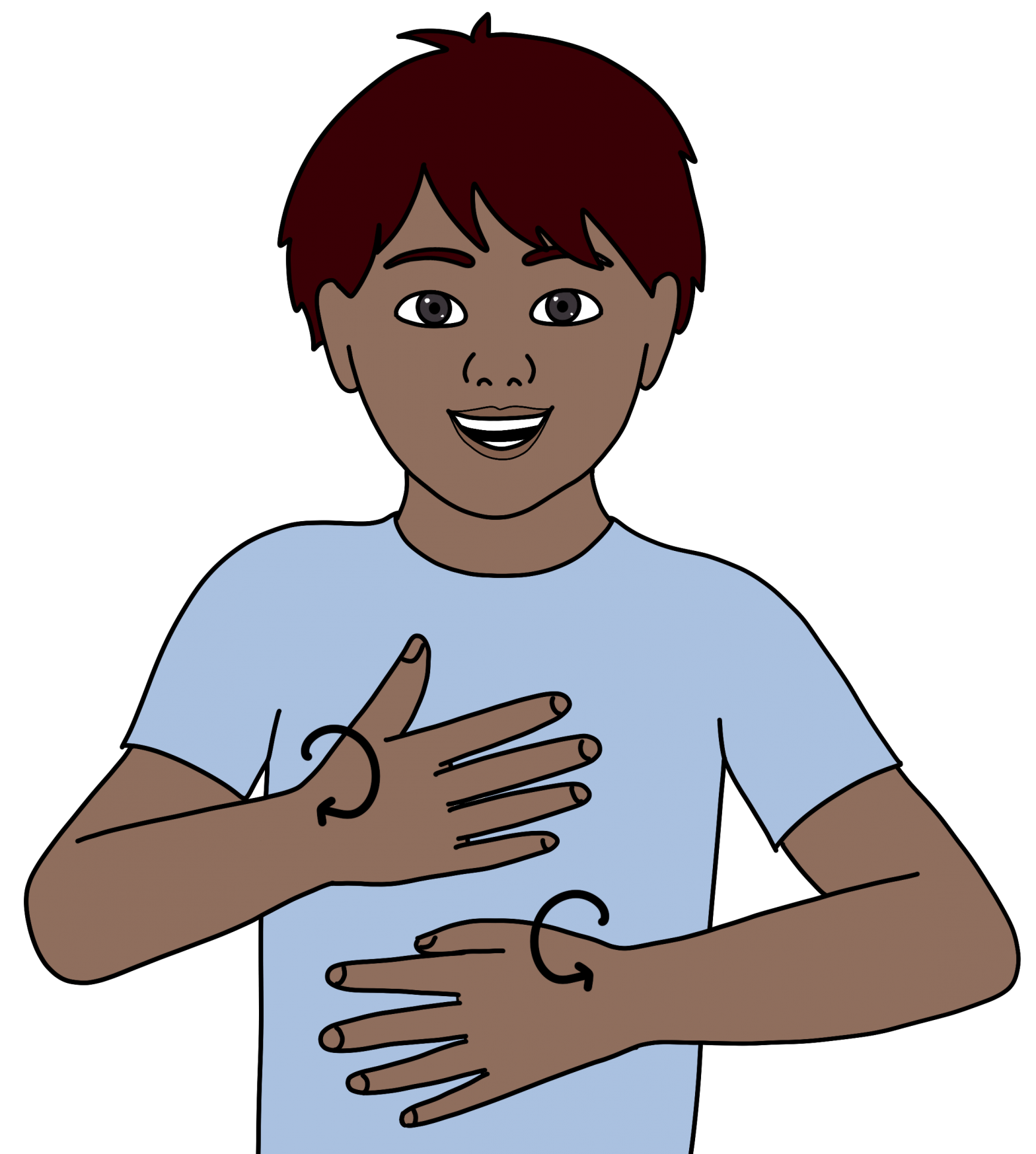 Home sign language designs