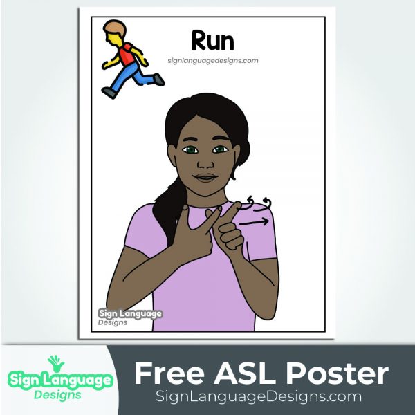 Free ASL Sign Poster - PULL - Sign Language Designs